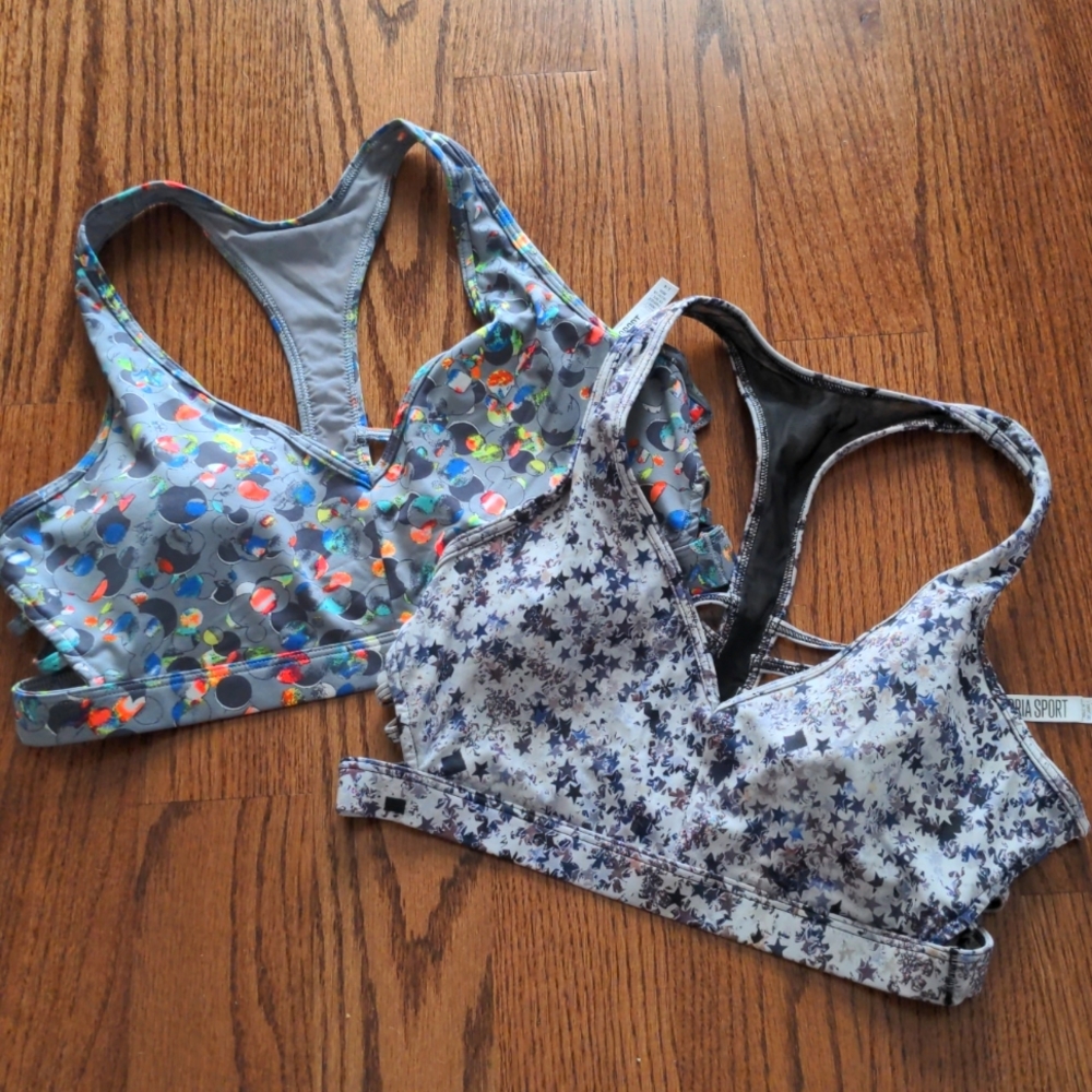 EUC Victoria Secret sports bra bundle